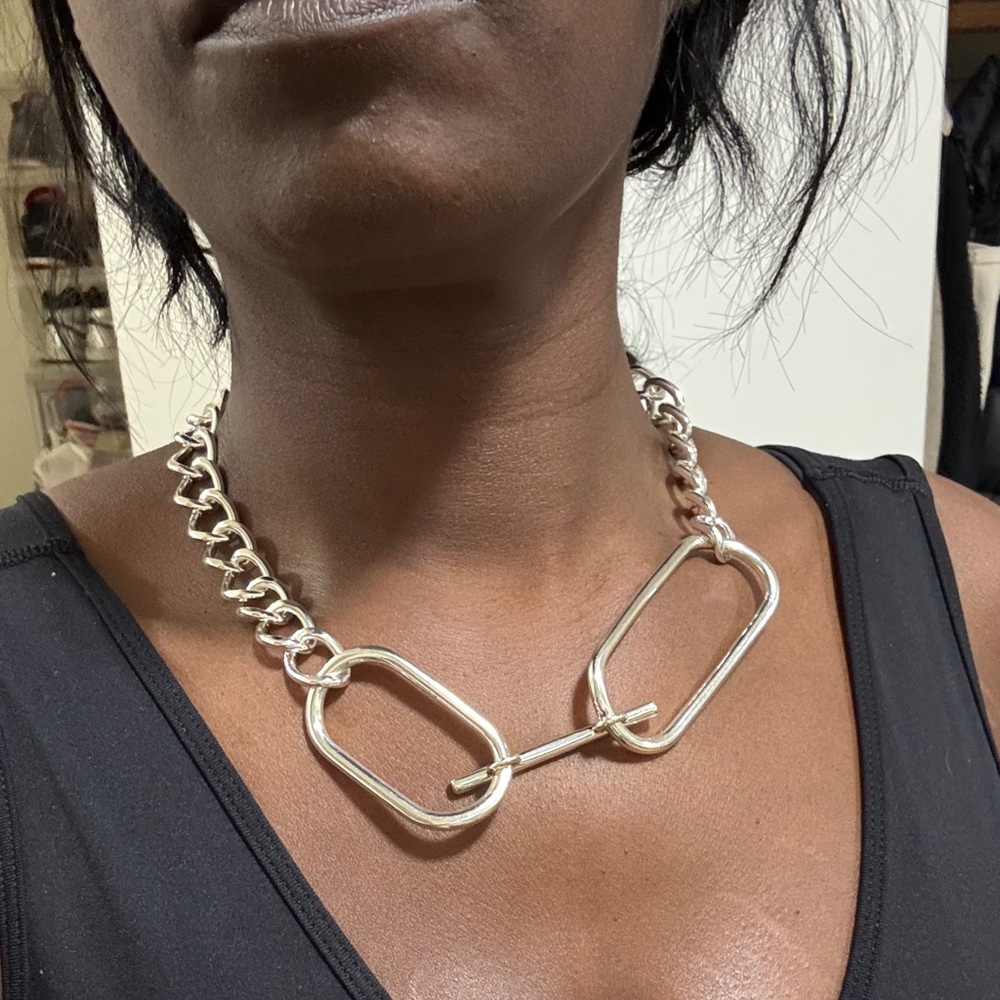 Banana Republic Silver Chain Necklace